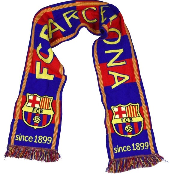 Official FC Barcelona Scarf Football Club World Cup - Picture 1 of 2